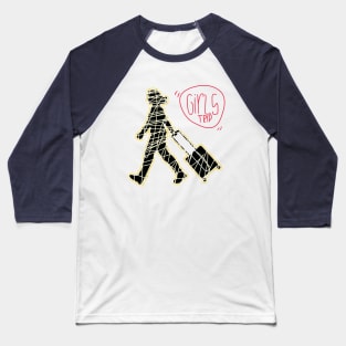 silhouette of girls trip Baseball T-Shirt